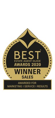 Best Estate Agent Guide Awards Sales 2020 - Gibbs Gillespie