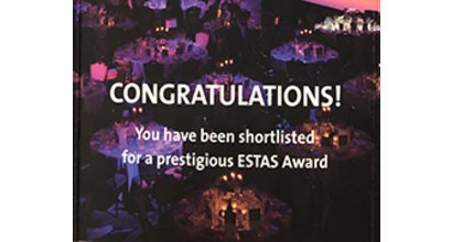 We have been shortlisted for THREE ESTAS! - Gibbs Gillespie