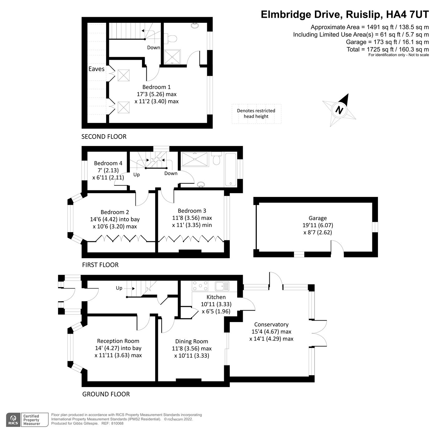 4 bedroom House for sale in Elmbridge Drive, Ruislip, Middlesex, HA4
