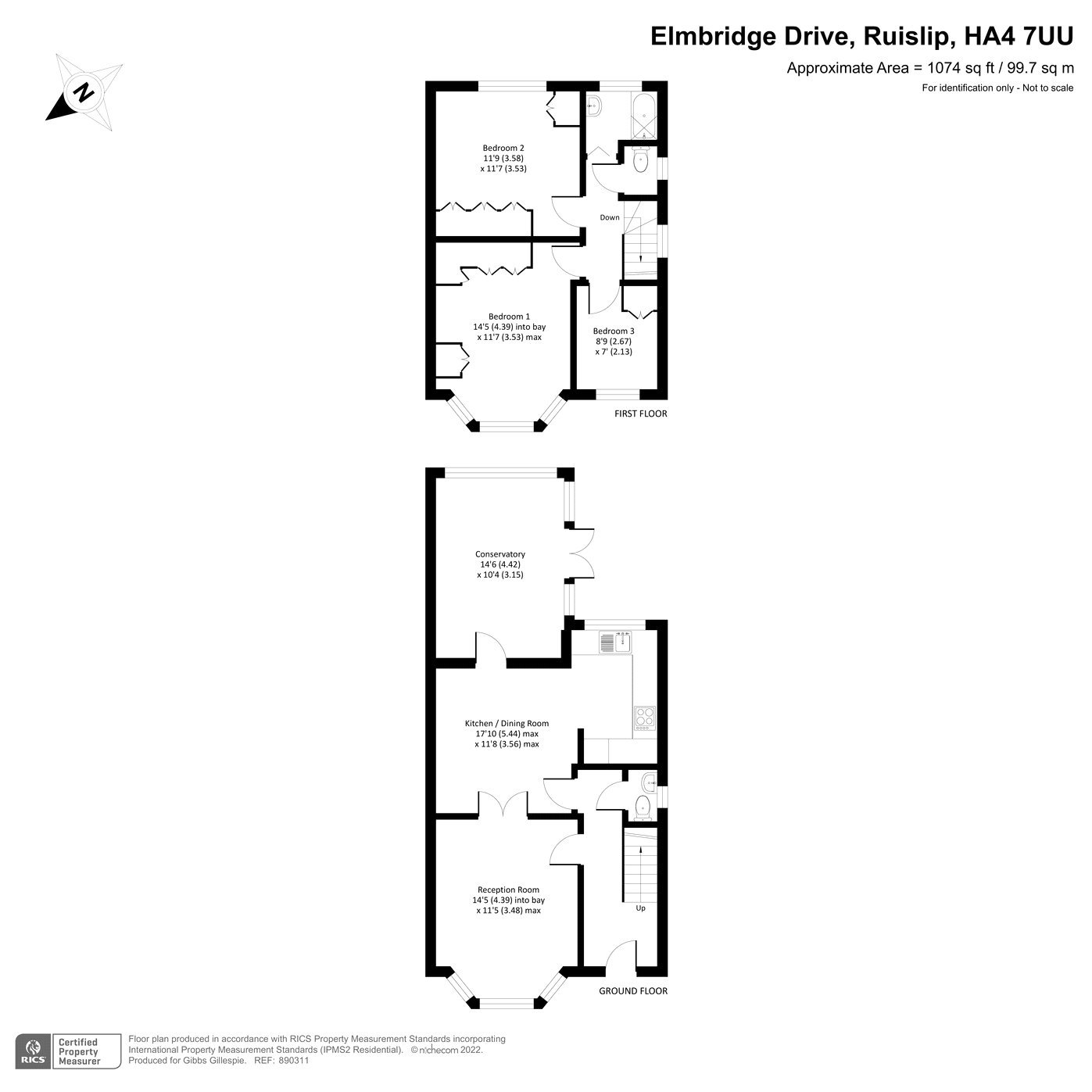 3 bedroom House for sale in Elmbridge Drive, Ruislip, Middlesex, HA4