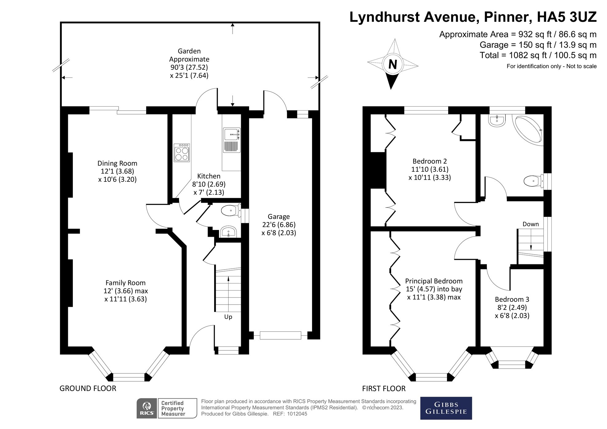 3 bedroom House for sale in Lyndhurst Avenue, Pinner, Middlesex, HA5