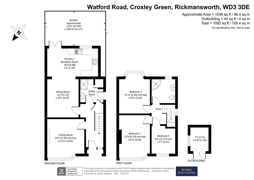 3 bedroom House for sale in Watford Road, Croxley Green, Rickmansworth, Hertfordshire, WD3