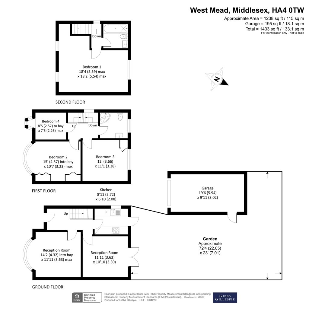 4 bedroom House for sale in West Mead, Ruislip, Middlesex, HA4 Gibbs