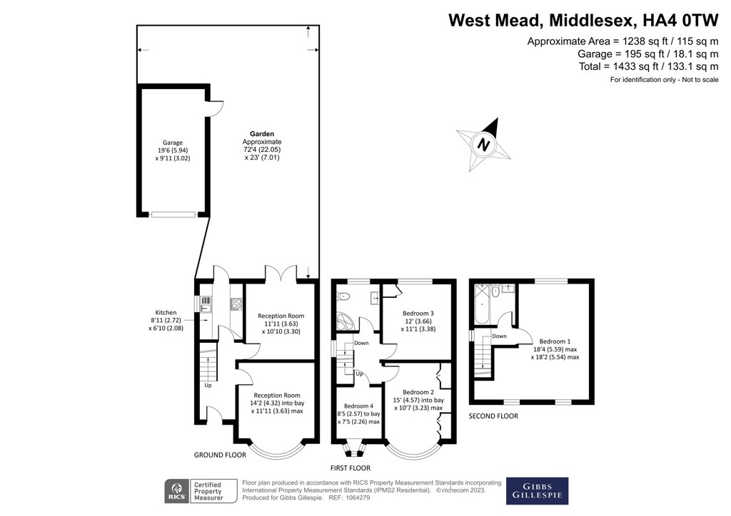 4 bedroom House for sale in West Mead, Ruislip, Middlesex, HA4 Gibbs