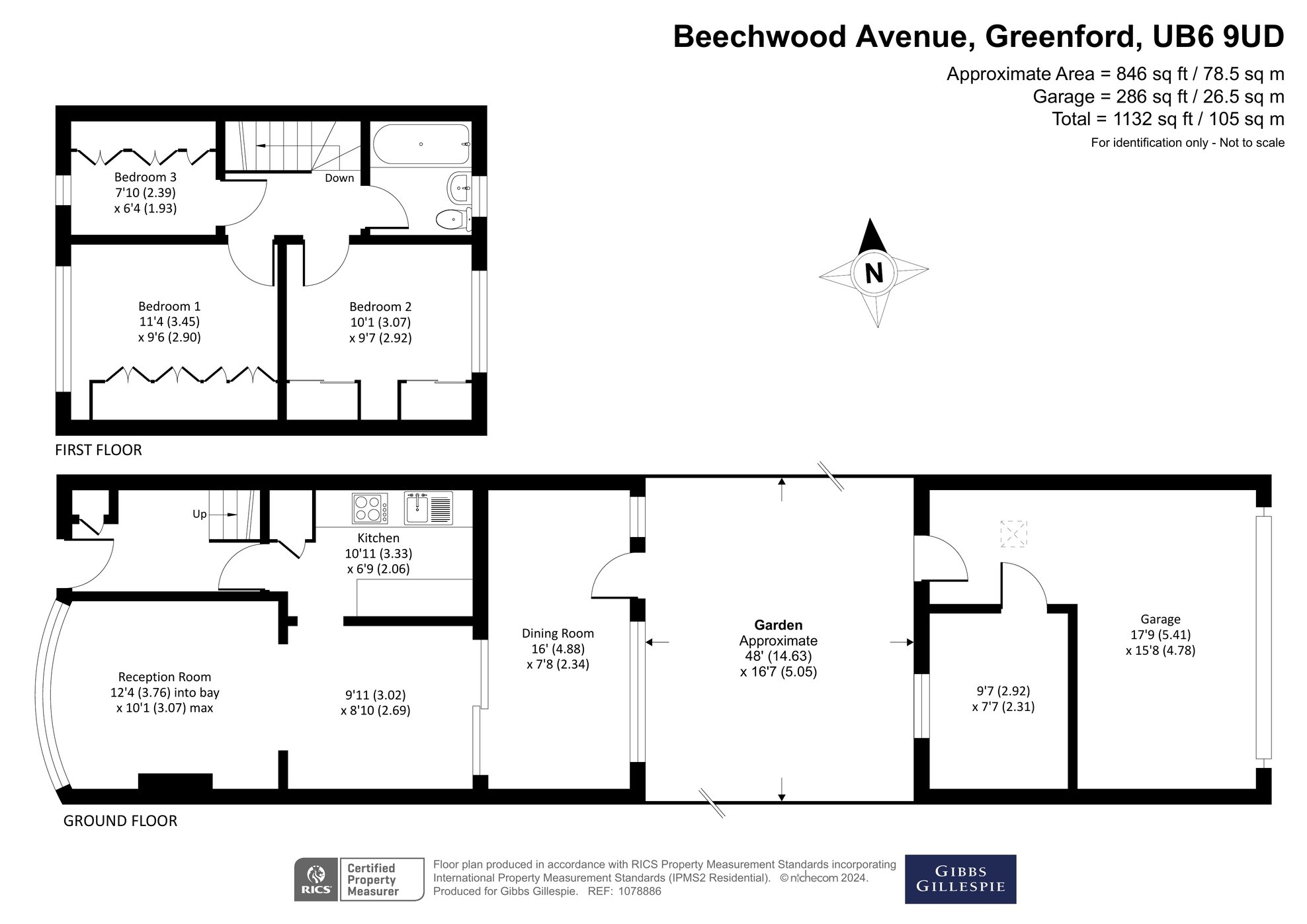 3 bedroom House for sale in Beechwood Avenue, Greenford, UB6 Gibbs