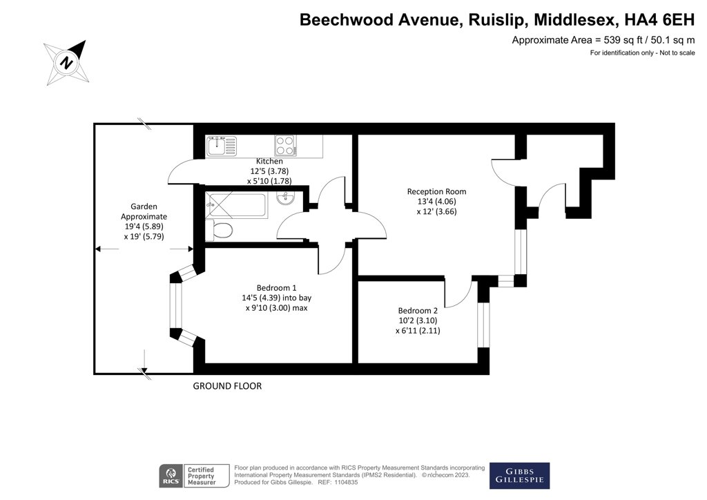 2 bedroom for sale in Beechwood Avenue, Ruislip, Middlesex