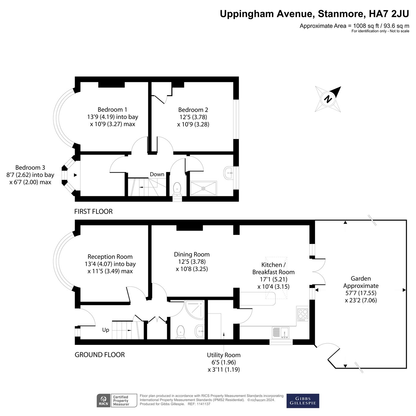 3 bedroom House for sale in Uppingham Avenue, Stanmore, Middlesex, HA7