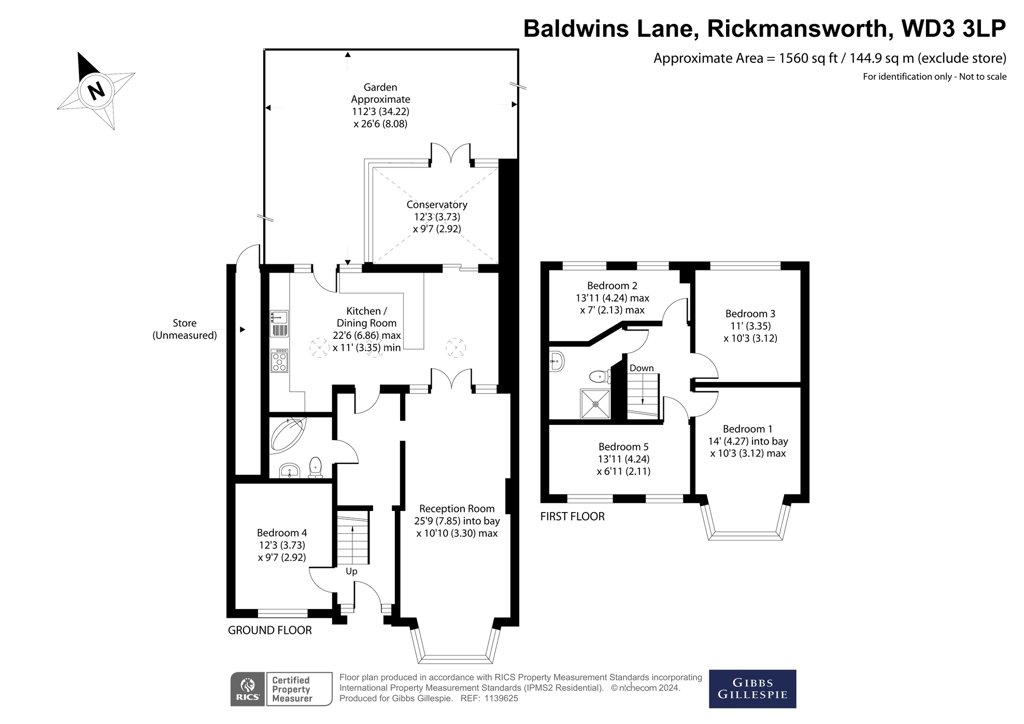 5 bedroom House for sale in Baldwins Lane, Croxley Green, Rickmansworth